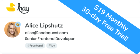 Web app $9 Monthly. 30-day Free Trial!